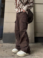 Y2k Casual Wide Leg Cargo Pant